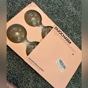 NEW NWT Duocharm Silicone Nipple Covers. 4 Pairs. CARAMEL